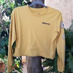 Billabong Longsleeve crop tshirt